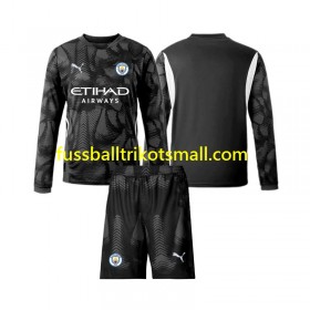 Fußballtrikots Manchester City Torwart Kinder 2024-2025 Langarm Fourth trikot kaufen
